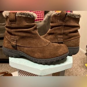 Suede Khombu Ankle Boot